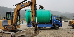 江西玻璃钢化粪池  -  合作南昌县城市建设投资有限公司 【百泰集团】
